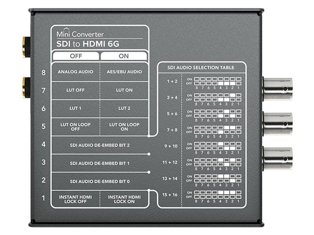 ubN}WbN SDI to HDMI 6G ^