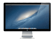 Apple LED Cinema Display Mac用27インチPCモニターのレンタルサービス